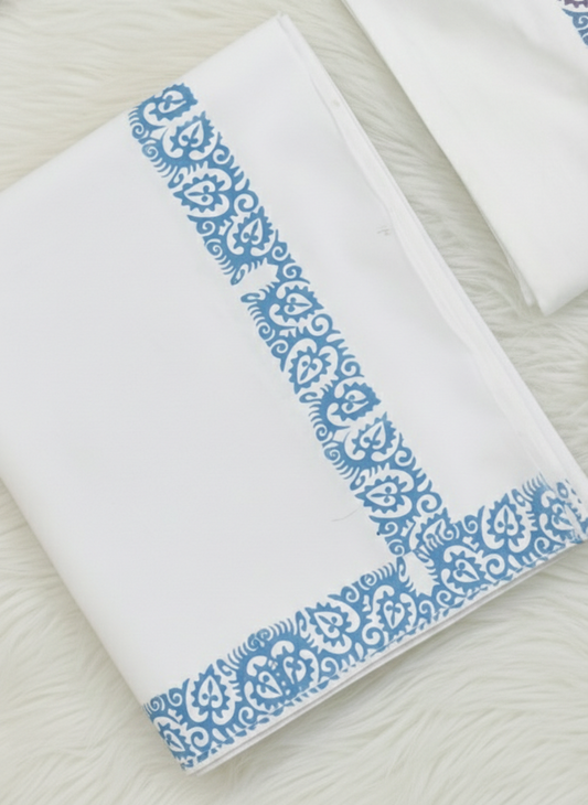 Men’s Borderless Light Blue Color Pheijom Full Suit