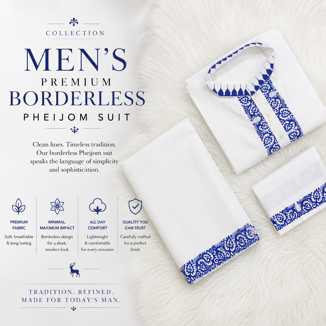 Men's Premium Borderless Pheijom Suit