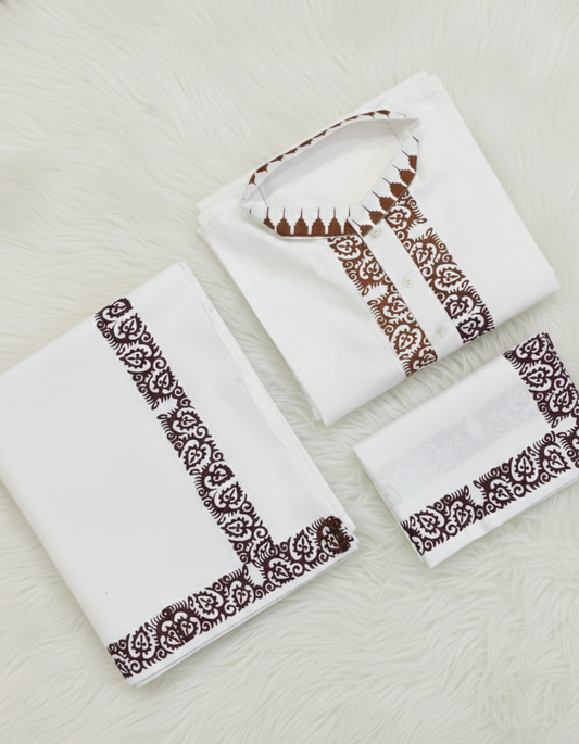 Men’s Borderless Coffee Color Pheijom Full Suit