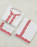 Red Men's Premium Borderless Pheijom Suit